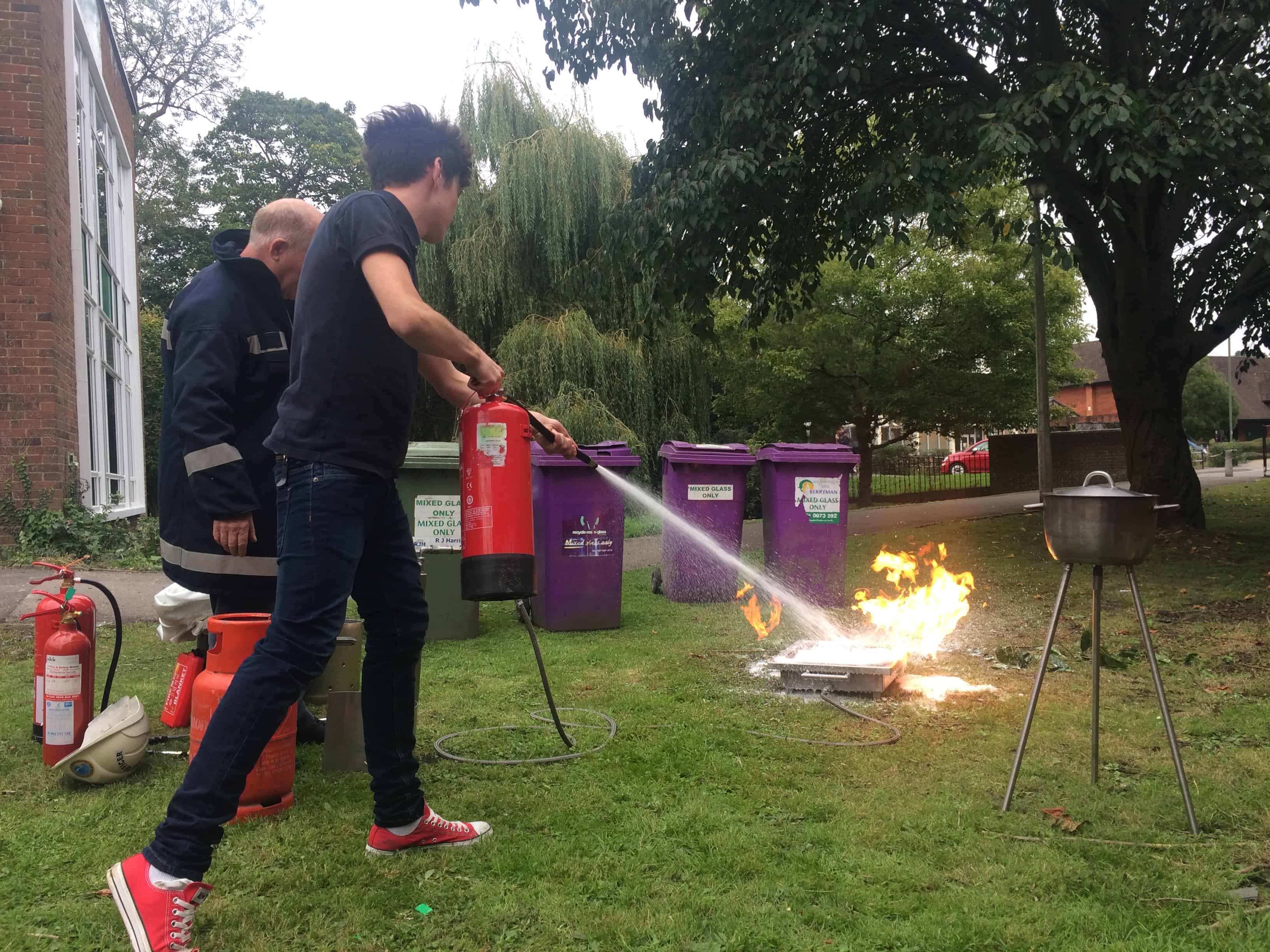 fire safety awareness training in the workplace Surrey Fire