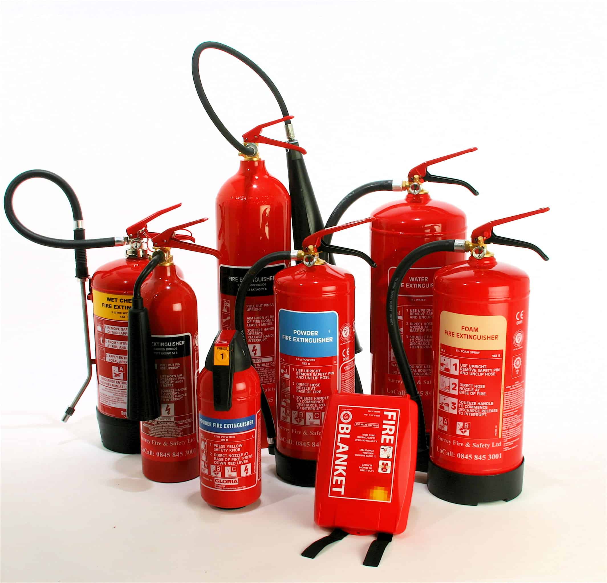 We supply fire extinguishers in Hammersmith 100 BAFE