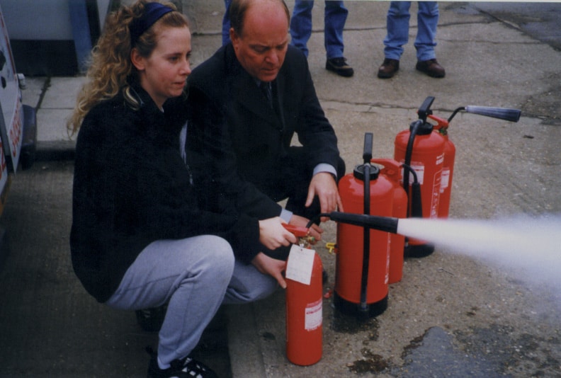 Fire safety training - London, Surrey & South-East img