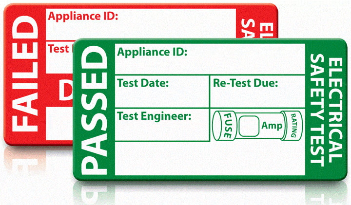 What is a PAT test? - pass/fail stickers