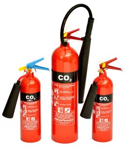 CO2-Feuerlöscher - fire extinguisher regulations UK