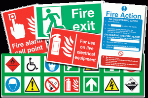 All businesses need fire safety signs