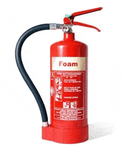 foam fire extinguisher