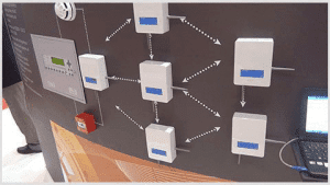 Wireless Fire Alarms use radio technology instead of cables