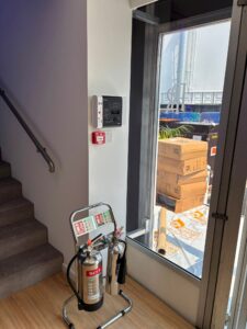 Temporary Fire Alarm System