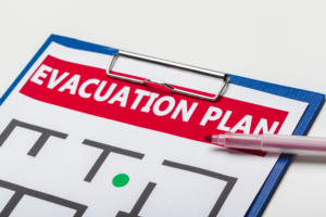 Image of Fire Evacuation diagram