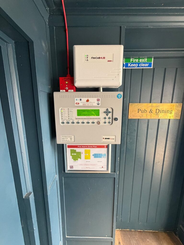 Queens Arm Fire Panel